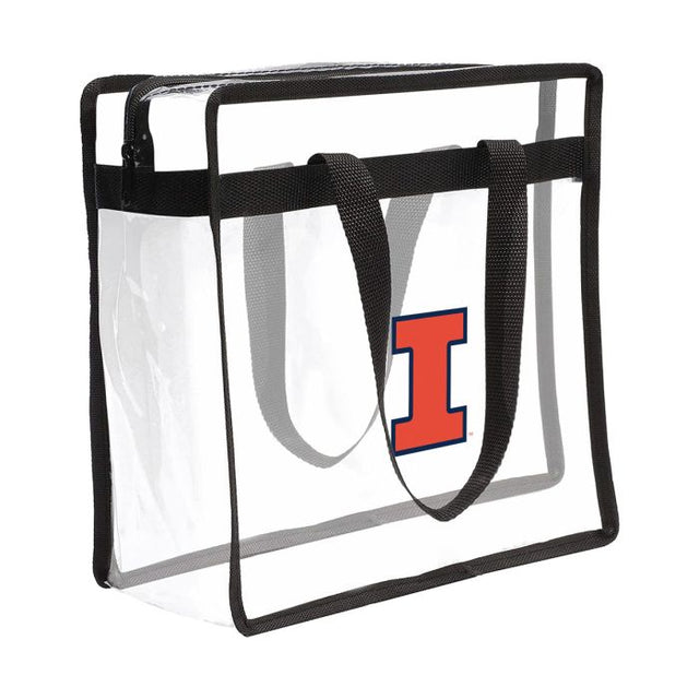 Illinois Fighting Illini BOLSA DE TELA TRANSPARENTE Bolsa de tela transparente