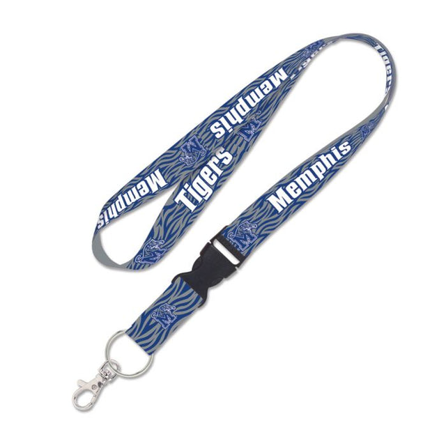 Memphis Tigers TIGER STRIPES Lanyard w/detachable buckle 1"