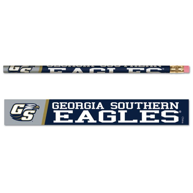 Paquete de 6 lápices de Georgia Southern Eagles