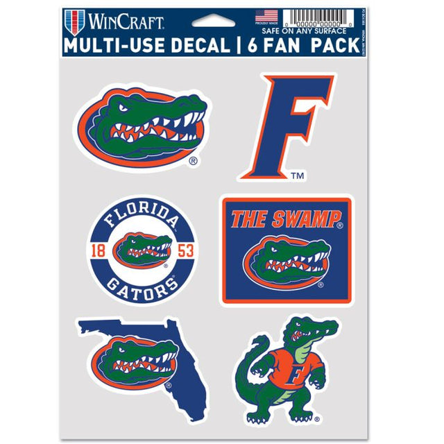 PAQUETE MULTIUSOS PARA 6 VENTILADORES DE LOS FLORIDA GATORS