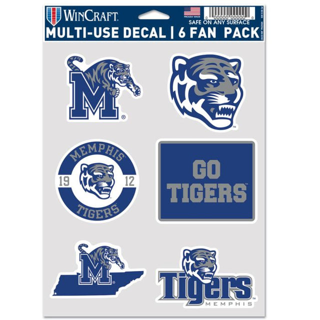 Memphis Tigers Multi Use 6 FAN PACK