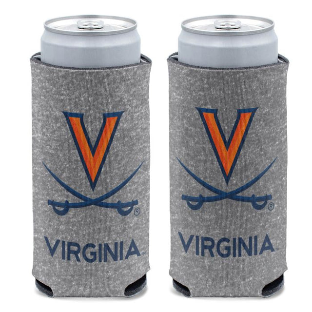 Virginia Cavaliers HEATHERED 12 oz Slim Can Cooler