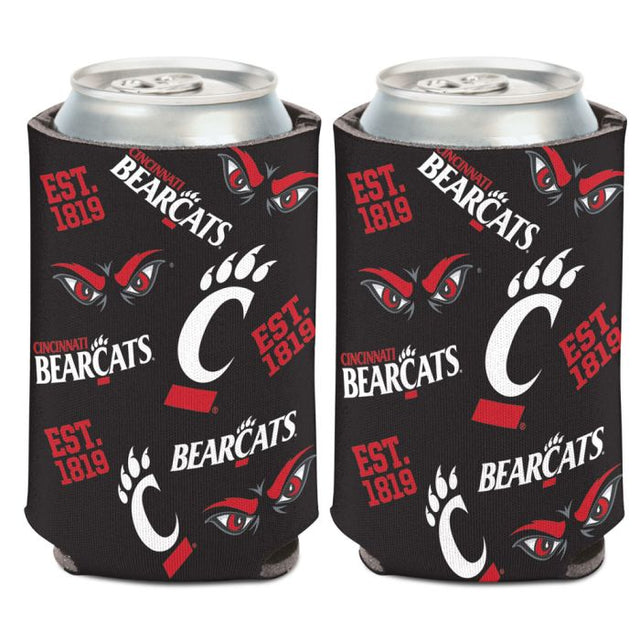 Enfriador de latas SCATTERPRINT de Cincinnati Bearcats, 12 oz.