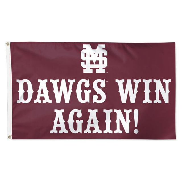 Bandera de los Mississippi State Bulldogs: Deluxe, 3' x 5'