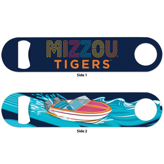 Missouri Tigers MISSOURI LAKE VIBES SPEED BOAT Metal Bottle Opener 2 Sided