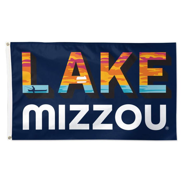 Missouri Tigers MISSOURI LAKE VIBES HORIZON Flag - Deluxe 3' X 5'