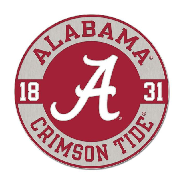 Tarjeta de joyería con pin de esmalte de colección de Alabama Crimson Tide
