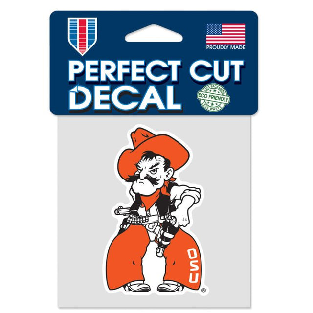 Oklahoma State Cowboys Perfect Cut Color Decal 4" x 4"