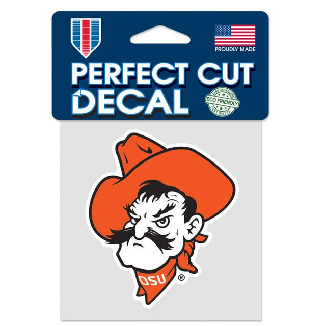 Oklahoma State Cowboys Perfect Cut Color Decal 4" x 4"