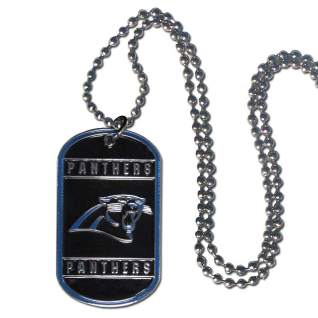 Etiqueta de collar con estilo de los Carolina Panthers