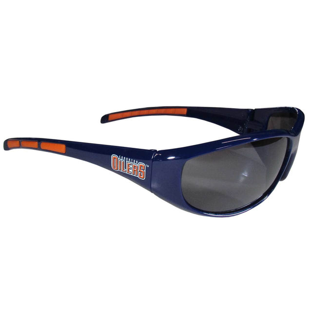 Gafas de sol estilo envolvente de los Edmonton Oilers
