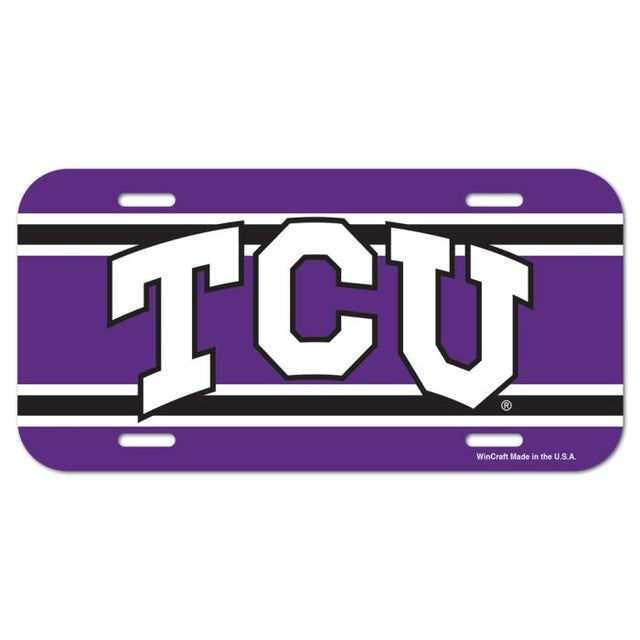 TCU Horned Frogs License Plate