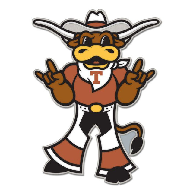 Texas Longhorns Mascot Collector Enamel Pin Jewelry Card
