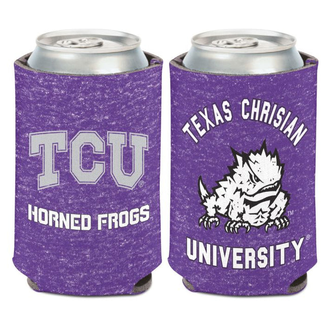 TCU Horned Frogs COLORED HEATHER Can Cooler 12 oz.