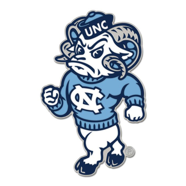 North Carolina Tar Heels MASCOT Collector Enamel Pin Jewelry Card