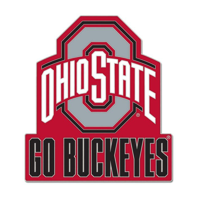 Ohio State Buckeyes Slogan Collector Enamel Pin Jewelry Card