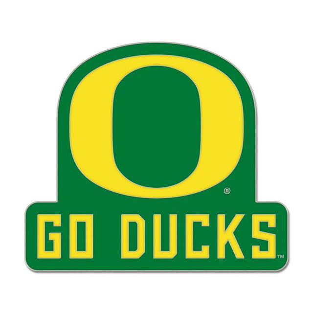 Oregon Ducks Slogan Collector Enamel Pin Jewelry Card