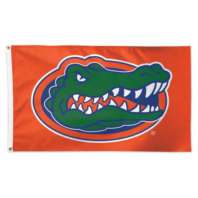 Bandera de los Florida Gators con fondo naranja - Deluxe 3' X 5'