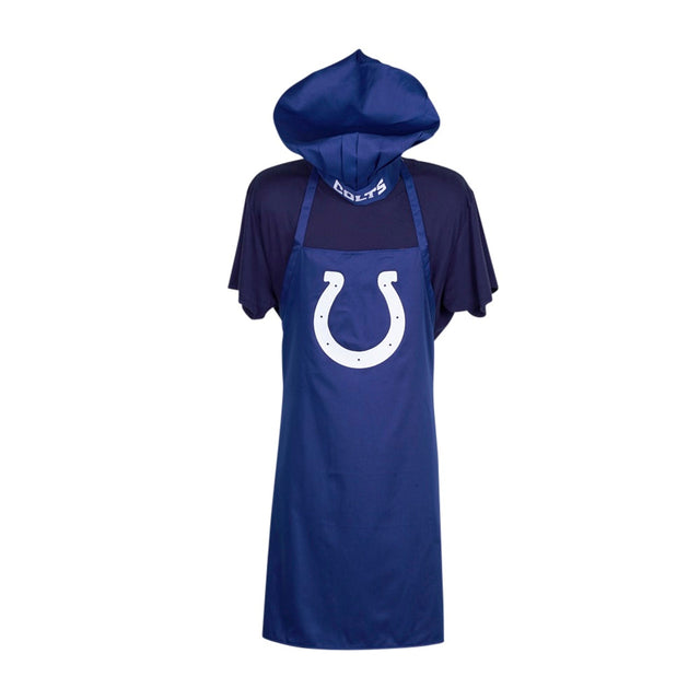 Conjunto de delantal y gorro de chef de los Indianapolis Colts en color azul