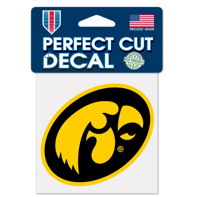 Iowa Hawkeyes Perfect Cut Color Decal 4" x 4"