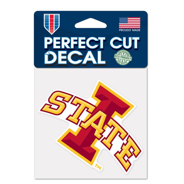 Iowa State Cyclones Perfect Cut Color Decal 4" x 4"
