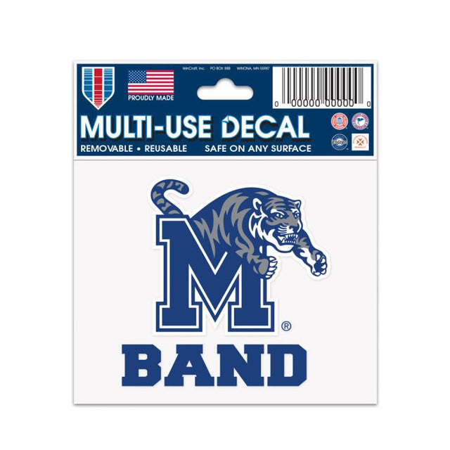 Memphis Tigers Multi-Use Decal 3" x 4"