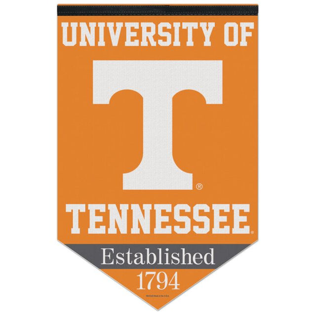 Tennessee Volunteers CHEVRON Premium Felt Banner 17" x 26"