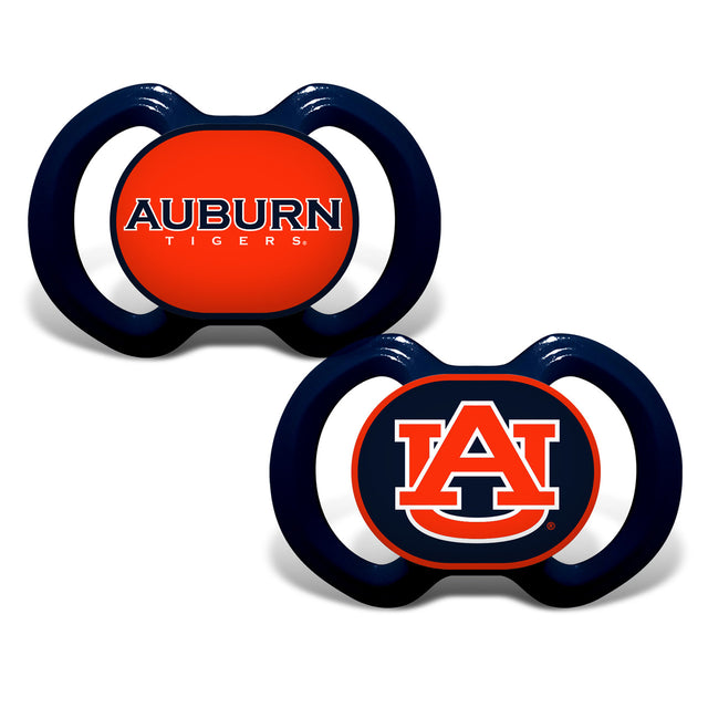 Paquete de 2 chupetes de Auburn Tigers