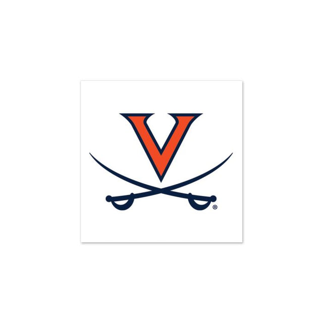 Virginia Cavaliers Tattoo 4 pack