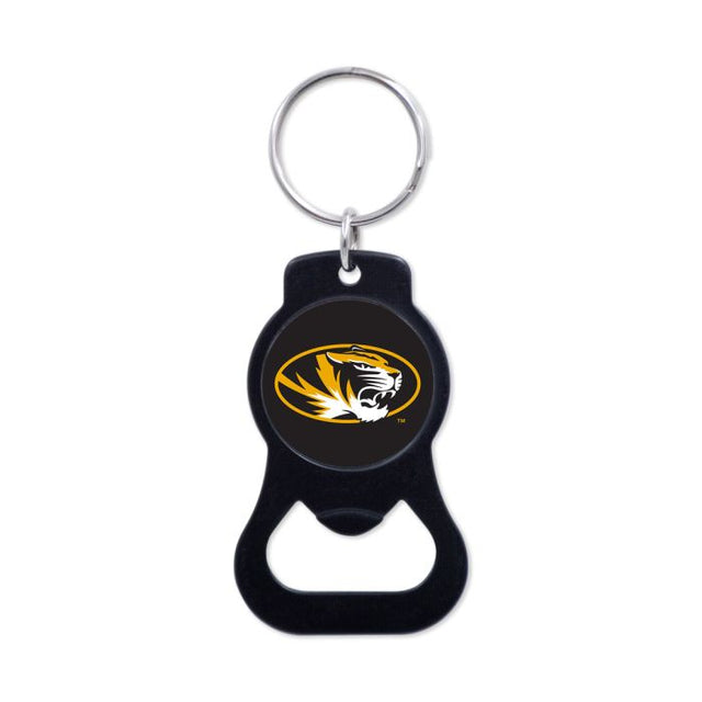 Missouri Tigers Black Bottle Opener Key Ring