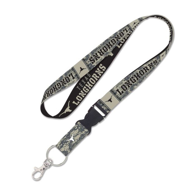 Texas Longhorns Camo Lanyard w/detachable buckle 1"