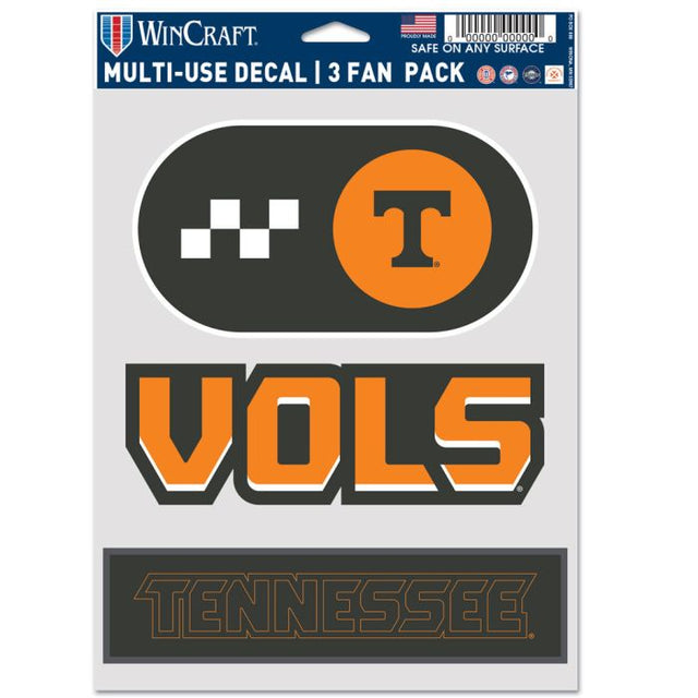 Tennessee Volunteers Multi Use 3 Fan Pack