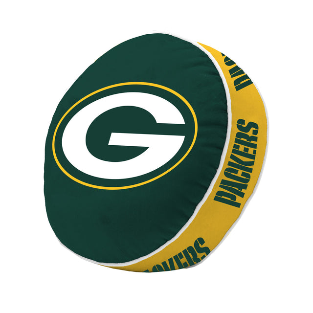Almohada tipo puff de los Green Bay Packers