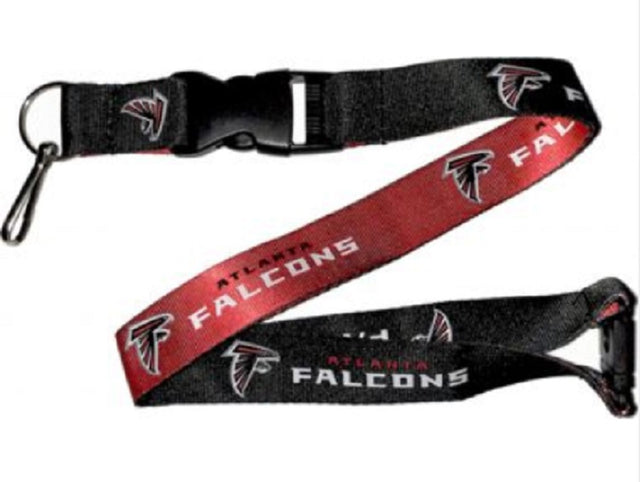 Cordón reversible de los Atlanta Falcons en negro y rojo