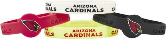 Arizona Cardinals Bracelets - 4 Pack Silicone