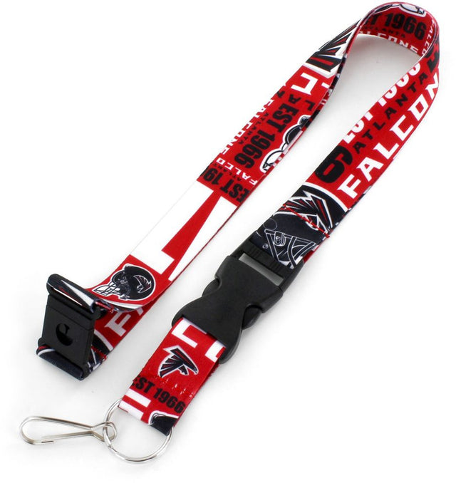 Cordón de los Atlanta Falcons con diseño dinámico y estilo breakaway