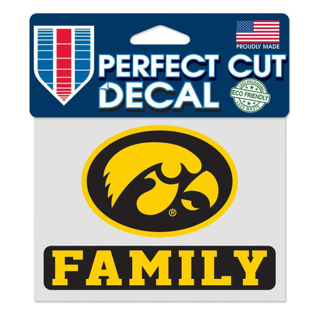Iowa Hawkeyes Perfect Cut Color Decal 4.5" x 5.75"