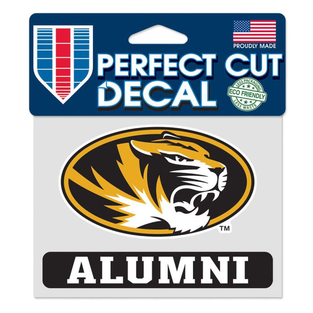 Missouri Tigers Missouri Alumni Perfect Cut Color Decal 4.5" x 5.75"