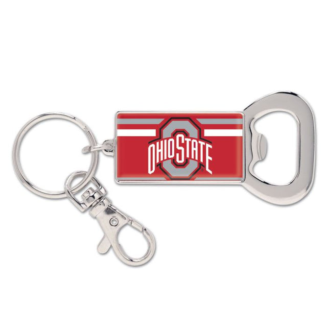 Ohio State Buckeyes Bottle Opener Key Ring RECTANGLE