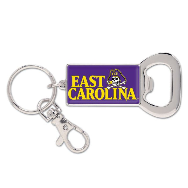 East Carolina Pirates Bottle Opener Key Ring RECTANGLE