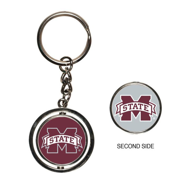 Llavero giratorio de los Mississippi State Bulldogs
