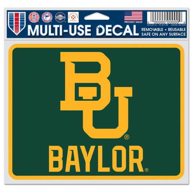 Baylor Bears Fan Decals 5" x 6"