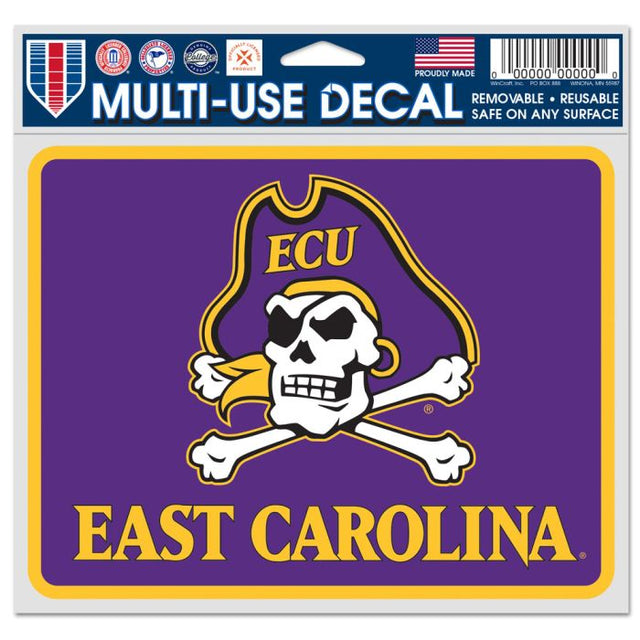 East Carolina Pirates Fan Decals 5" x 6"