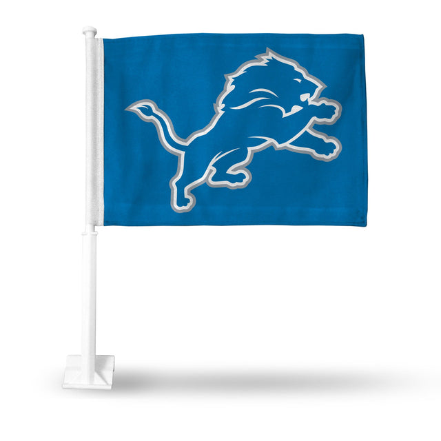 Coche con la bandera de los Detroit Lions