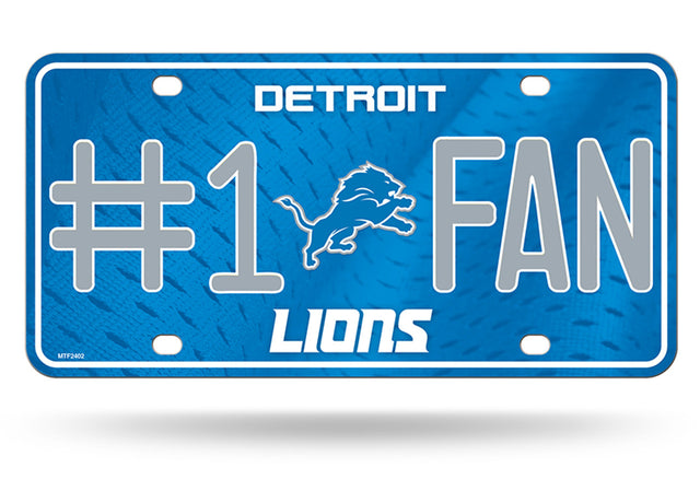 Matrícula de los Detroit Lions n.° 1 para aficionados