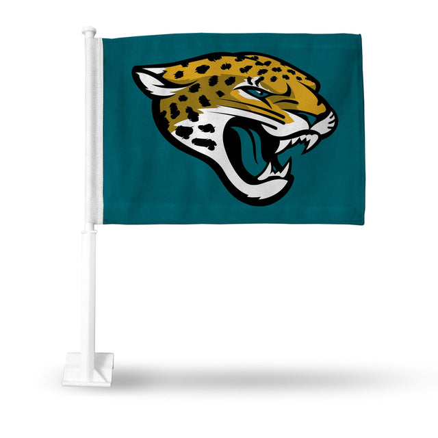Auto con la bandera de los Jacksonville Jaguars