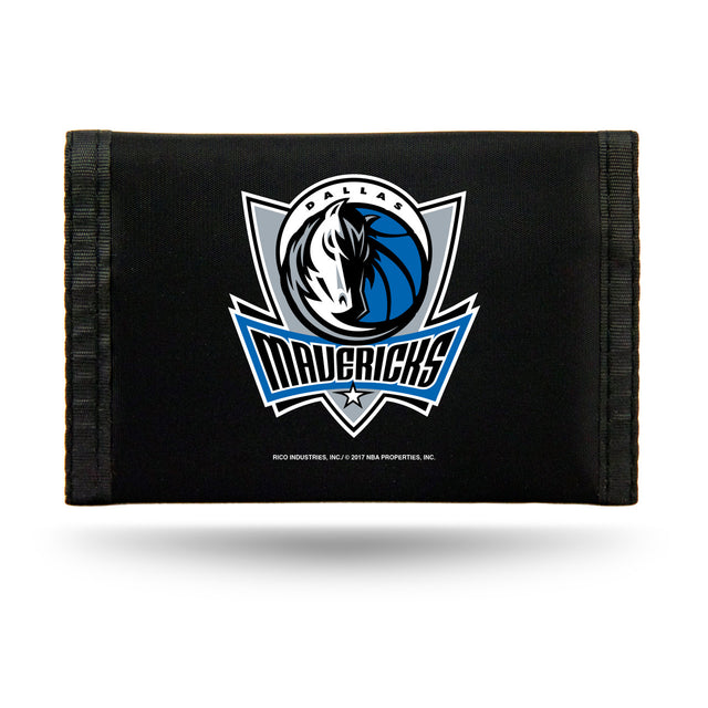 Cartera de nailon con tres pliegues de los Dallas Mavericks
