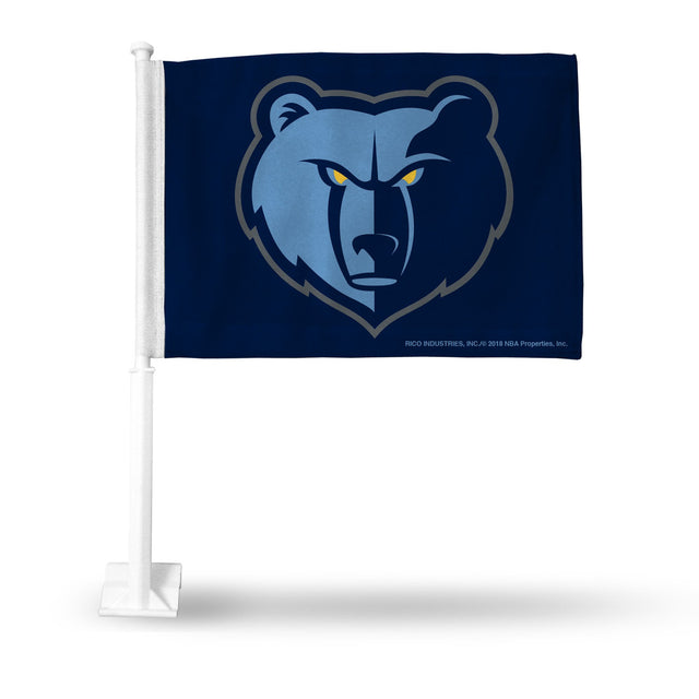 Coche con la bandera de los Memphis Grizzlies