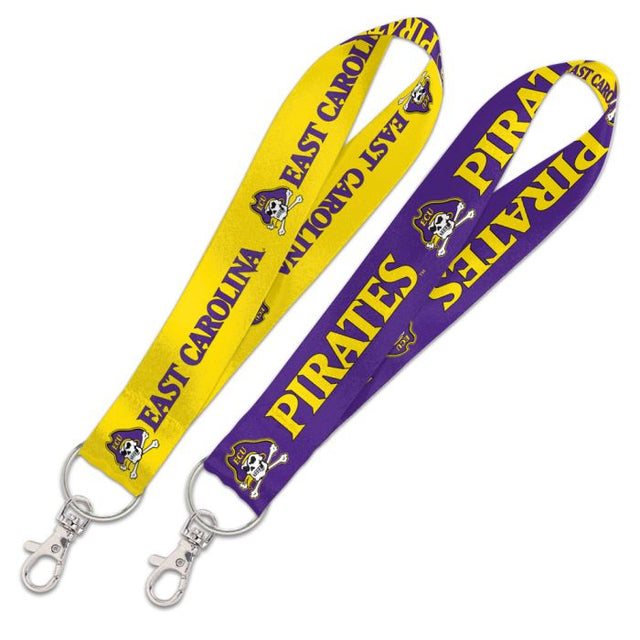 East Carolina Pirates Lanyard Key Strap 1"