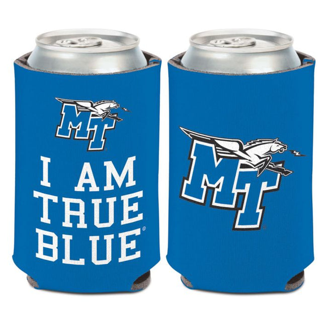 Enfriador de lata con LEMA de los Blue Raiders de Middle Tennessee State, 12 oz.